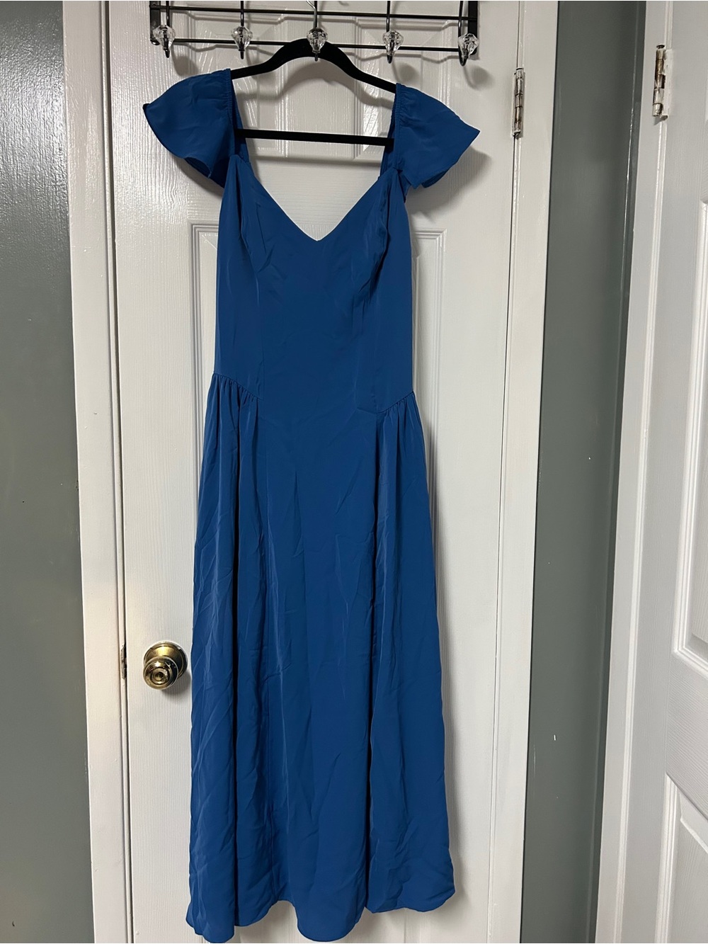 Abercrombie & Fitch Royal Blue V-Neck SMALL
